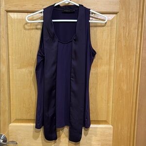 The Limited Deep Purple Blouse size M